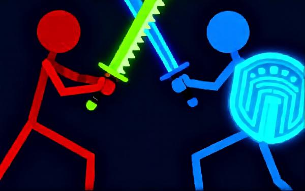 火柴人双人求生小游戏