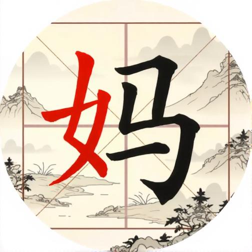 拼了个字