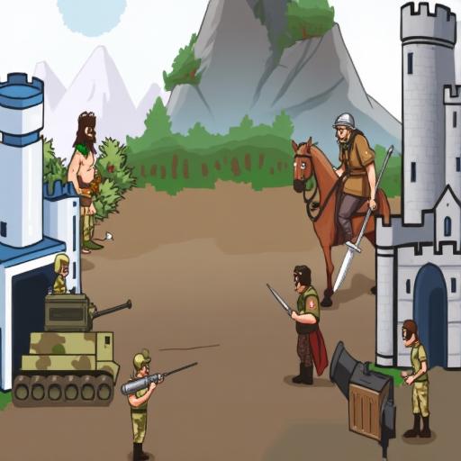 小兵守卫防御战