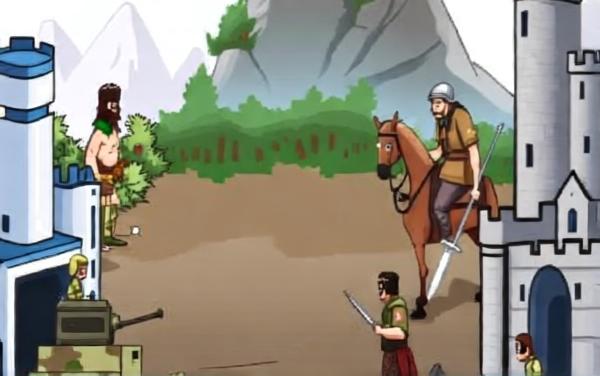 小兵守卫防御战