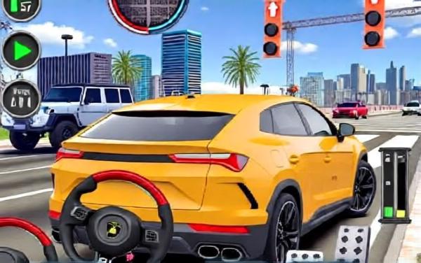 城市汽车模拟驾驶