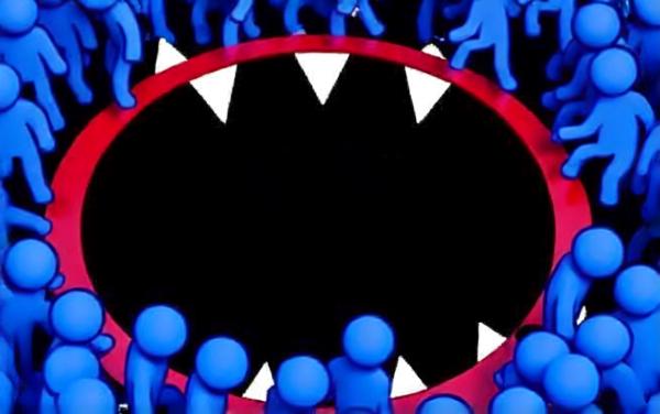 黑洞入侵疯狂吞吃