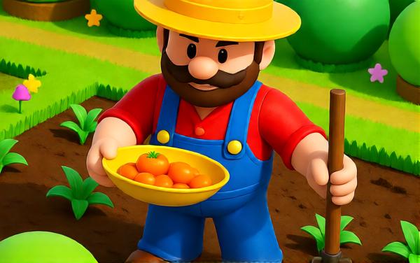 荒岛农场经营小游戏