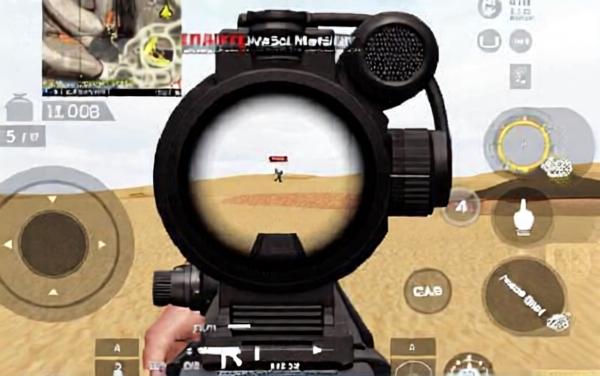 吃鸡精英沙漠地图