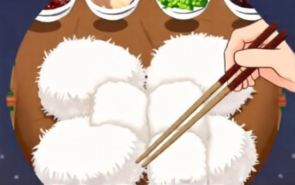 霉豆腐女孩摆摊