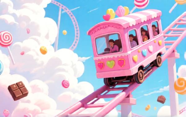 过山车疯狂冲冲冲