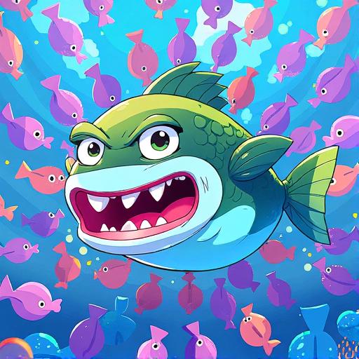 吃鱼鱼双人大作战