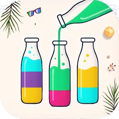 倒水排序闯关游戏