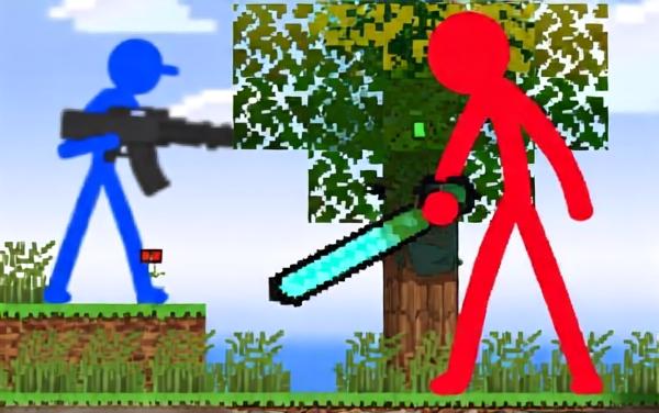 双人火柴人对决小游戏