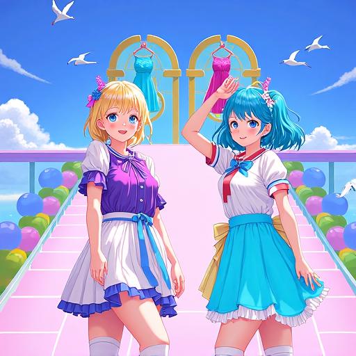 公主换装后室小游戏