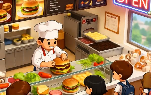 汉堡店模拟器