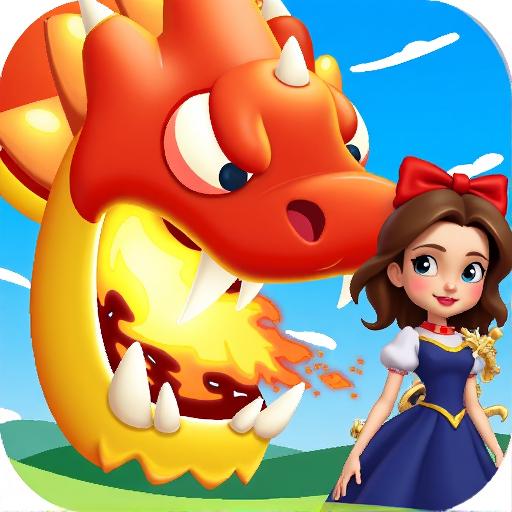 巨龙来了营救女孩