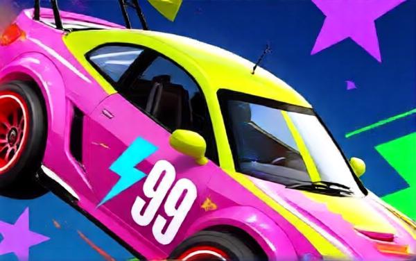 赛车特技闯关游戏