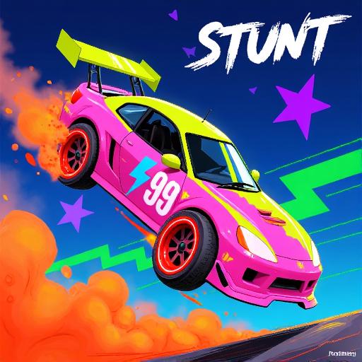 赛车特技闯关游戏