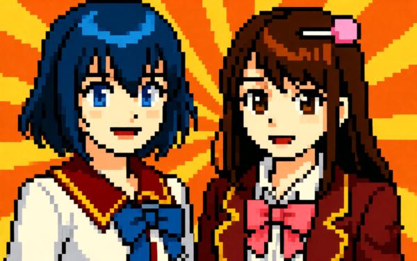 梦幻樱花下的跑酷