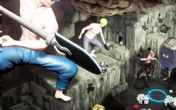 挖穿世界挖矿游戏