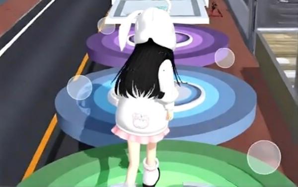 逃离跑酷樱花少女