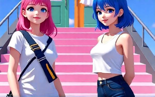 双人大作战女生换装