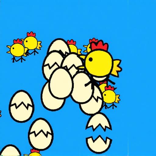 快乐小鸡儿童小游戏