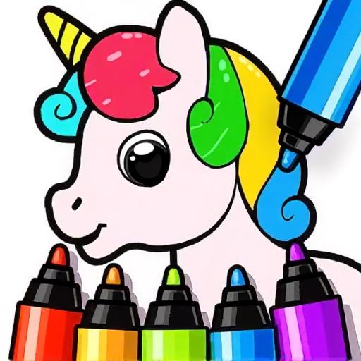 涂色我贼强游戏