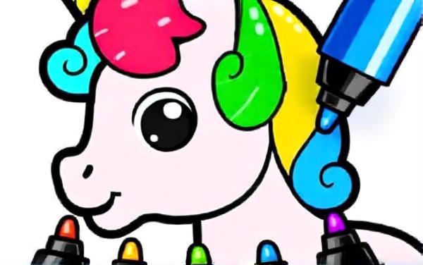 涂色我贼强游戏