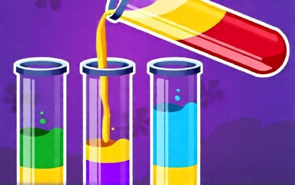 倒水杯排序大挑战