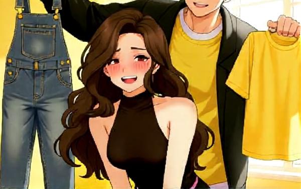 帮女友穿搭化妆