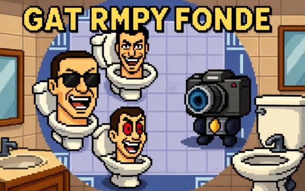 马桶人大战监控人