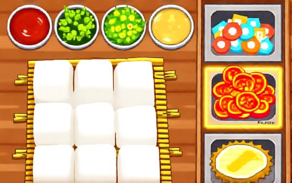 霉豆腐校门口摆摊