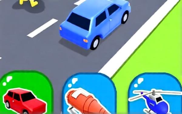 汽车人变形跑酷小游戏