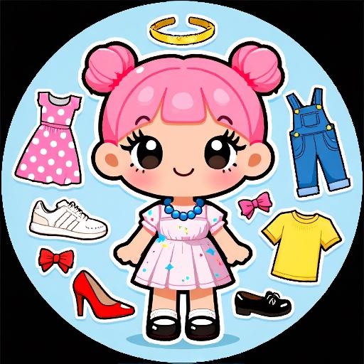 养女儿女生换装