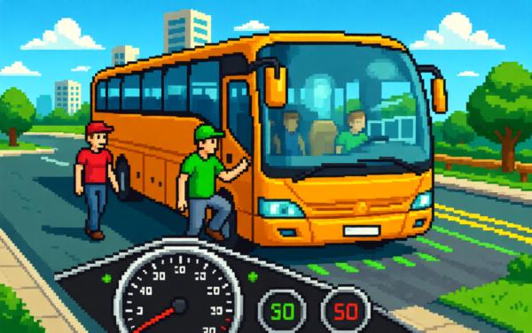 大客车巴士驾驶