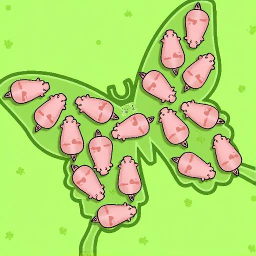 挪一头猪小游戏