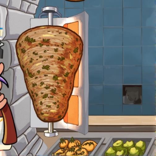 沙威玛卷饼小游戏