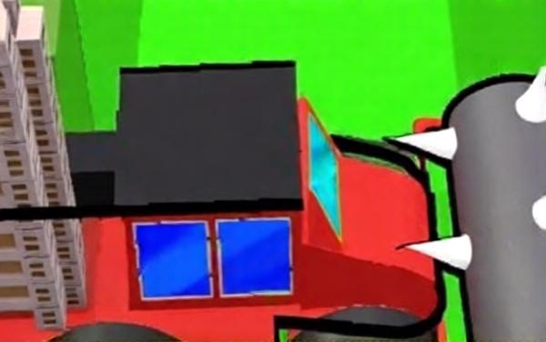 挖掘机拆迁解压小游戏