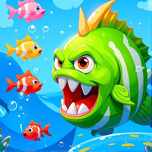 小鱼吃大鱼进化小游戏