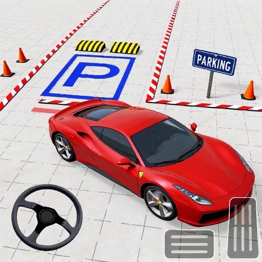 小汽车炫酷停车