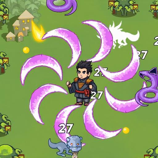 转刀割草就是爽