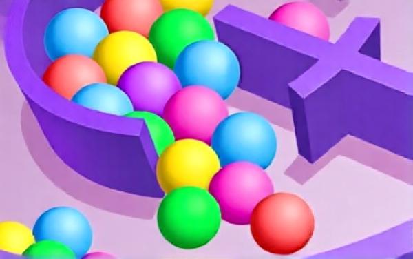 迷宫收集球游戏