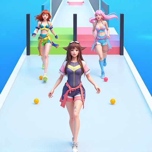 改装公主双人对战小游戏