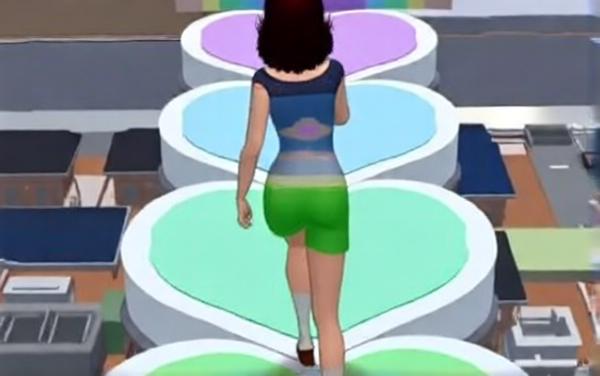 樱花校园模拟跑酷少女