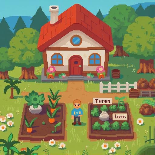 老王的四季菜园