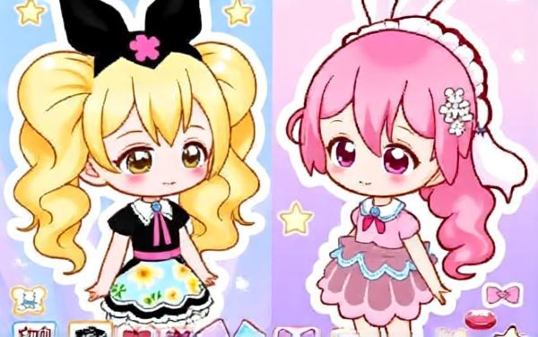 萌系可爱少女换装