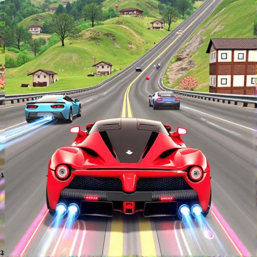 疯狂赛车竞速游戏