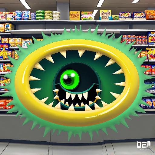 黑洞入侵吞噬超市