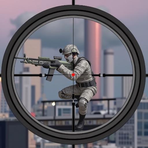 狙击手吃鸡战场