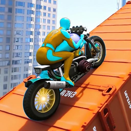 登山摩托车跑酷游戏