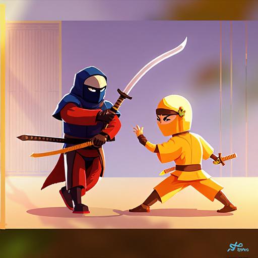 刺客营救闯关小游戏