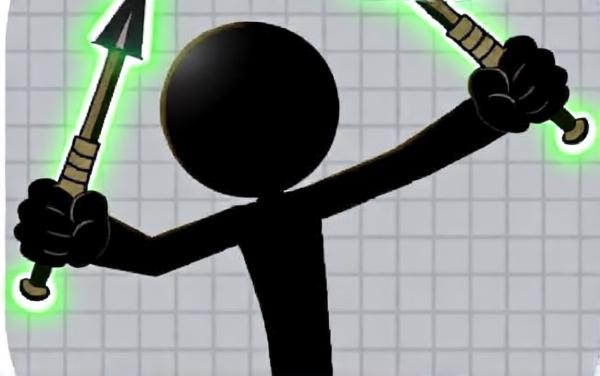 火柴人扔刀对战