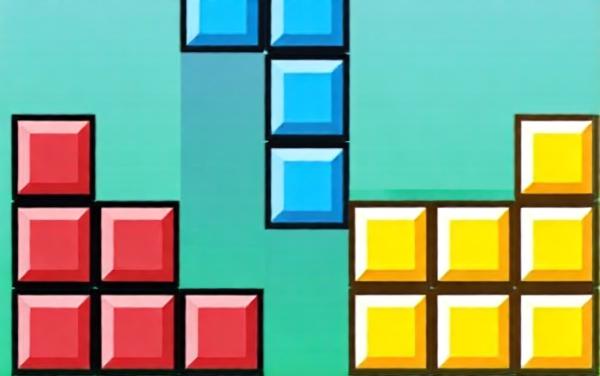 炫彩方块消除小游戏